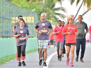 ރައީސުލް ޖުމްހޫރިއްޔާގެ ދެކަނބަލުން ޓީއެފްޖީ ދުވުމުގައި ބައިވެރިވެވަޑައިގަންނަވަނީ