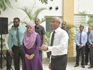ދުންފަތުގެ ބާވަތްތަކުގެ ލޭބަލް ޖެހުމާ ބެހޭ ގަވާއިދު ރައީސް ސޯލިހު އިފްތިތާހު ކޮށްދެެއްވަނީ