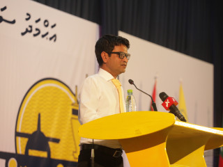 MDP\'s candidate for Hoarafushi constituency, Ahmed Saleem