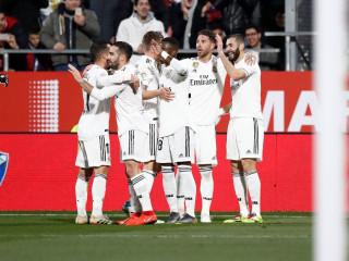 ރެއާލް މެޑްރިޑްގެ ކުޅުންތެރިން އުފާފާޅުކުރަނީ