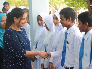 އެޑިއުކޭޝަން މިނިސްޓަރު ޑރ. އައިޝަތު އަލީ