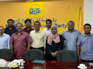The meeting was held at the MDP main office on Sunday