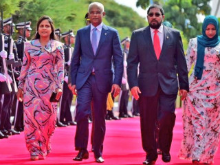 ރިޔާސީ ބަޔާން އިއްވުމަށް ބޭއްވި ޖަލްސާއަށް ރައީސް ވަޑައިގަންނަވަނީ