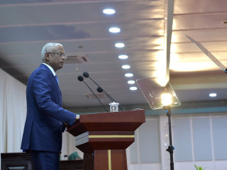 ރައީސުލްޖުމްހުރިއްޔާ އިބްރާހިމް މުހައްމަދު ސޯލިހު ރިޔާސީ ބަޔާން އިއްވަނީ