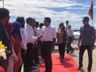 ނައިބު ރައީސް ފައިސަލް ނަސީމް ގދ.ހޯނޑެއްދޫއަށް ވަޑައިގަތުން
