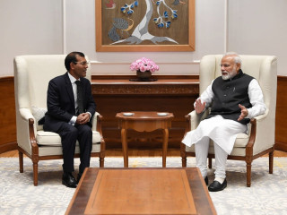 ހަމަޖެހުން ގާއިމްވެފައިވާ ރާއްޖޭ އެއް އޮތުމަކީ އިންޑިއާ ކަނޑުގެ ސަރަހައްދުގެ ވެސް މަސްލަހަތު: ރައީސް ނަޝީދު