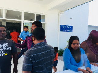 ވިލިނގިލީގައި ހުންނަ ގއ. އަތޮޅު ހޮސްޕިޓަލުގައި ސިމާދު އާއިލާގެ މެމްބަރުން