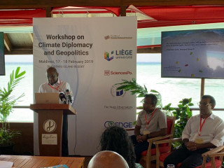 Foreign Minister Shahid at the Workshop on Climate Diplomacy and Geopolitics