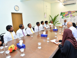 ރައީސުލްޖުމްހޫރިއްޔާ ގއ. ވިލިނގިލި ކައުންސިލް މެންބަރުންނާ ބައްދަލުކުރެއްވުން