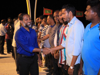 މިނިސްޓަރު އިމްރާން ހޯރަފުއްޓަށް ވަޑައިގެންފި