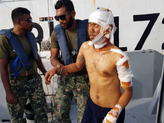 މާރާމާރީގައި ޒަހަމްވި މީހާއަށް ސިފައިން އެހީތެރިވަނީ