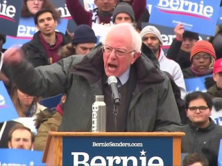 ބަރނީ ސޭންޑަރސް ރިޔާސީ ރޭހަށް ނުކުންނަވަން ކެމްޕެއިން ފައްޓަވައިފި