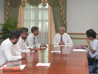 ރައީސުލްޖުމްހޫރިއްޔާ ބ. ތުޅާދޫ ކައުންސިލް މެންބަރުންނާއި ބައްދަލުކުރެއްވުން