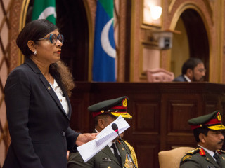 ޑިފެންސް މިނިސްޓަރު މާރިޔާ އަހުމަދު ދީދީ