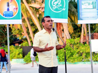 ރައީސް މުހައްމަދު ނަޝީދު، ކ. މާފުށީގައި ވާހަކަދައްކަވަނީ