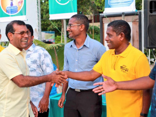 ކުރީގެ ރައީސް މުހައްމަދު ނަޝީދު، ކ. މާފުށީގައި