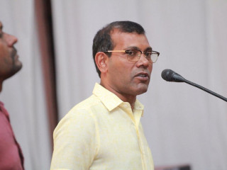 ައައްޑޫގެ ތަސައްވަރު ތައާރަފްކުރަން ބޭއްވި ހަފުލާގައި ރައީސް ނަޝީދު ވާހަކަފުޅު ދައްކަވަނީ