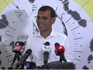 ރައީސް މުހައްމަދު ނަޝީދު ވާހަކަފުޅު ދައްކަވަނީ