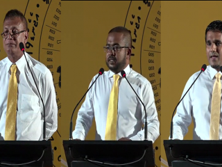 އައްޑޫ ސިޓީ ހުޅުދޫ ދާއިރާ އަށް ވާދަ ކުރައްވާ އިލްޔާސް (ކ) އާއި ފޭދޫ ދާއިރާ އަށް ވާދަކުރާއްވާ ނިހާދު (މ) އިތުރުން މަރަދޫ ދާއިރާގެ މެމްބަރު މުހައްމަދު ޝަރީފް