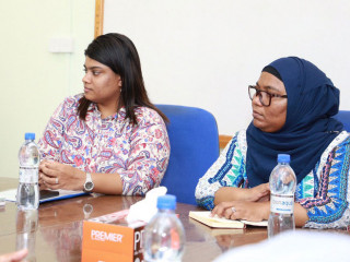 ޕީޖީ ބިޝާމްގެ އަރިހުގައި ޑެޕިއުޓީ ޕީޖީ މަރިޔަމް ނިހާޔަތު (ކ)