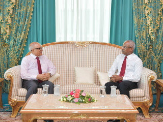 President Ibrahim Mohamed Solih and former President Maumoon Abdul Gayoom