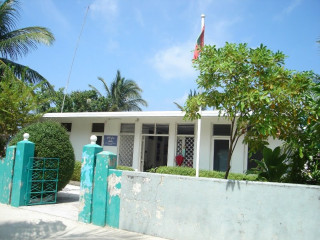 The health centre in Hinnavaru island of Lhaviyani atoll