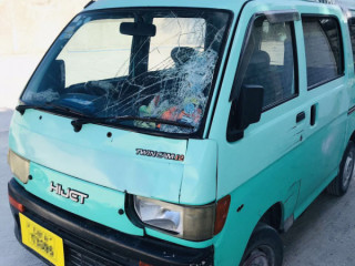 A speeding driver is to have struck the woman, as she was walking on the road