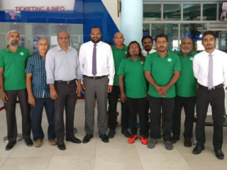 އެފްއައިވީބީގެ ބައިވެރިންނާއި ޔޫތު މިނިސްޓަރު އަދި އޮފިޝަލުން