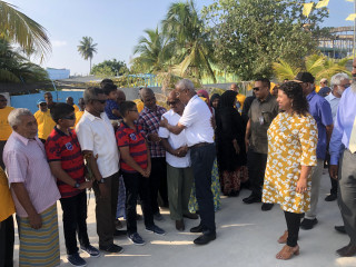 ރައީސް ސޯލިހު ހިންނަވަރަށް ވަޑައިގެންފި