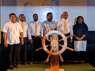 President Solih and MDP candidate Jihan Mahmood with the new MDP members