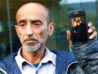 ހަމަލާގައި ފުރަތަމަ މަރުވި ދާއޫދް ނަބީގެ ފޮޓޯ ދައްކައިގެން އޭނާގެ ދަރިއެއް