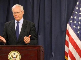 އެމެރިކާއިން ސީރިއާއާއި ގުޅޭ ކަންކަމަށް ކަނޑައަޅާފައިވާ ޚާއްސަ މުޝީރު، ޖޭމްސް ޖެފްރީ