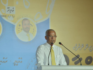 ރައީސް ސޯލިހު ވެލިދޫގައި ވާހަކަ ދައްކަވަނީ
