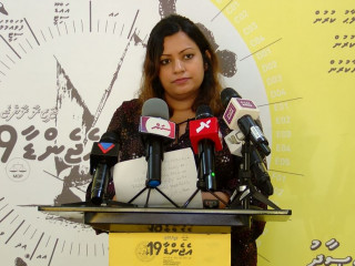 MDP’s deputy secretary general Afshan Latheef