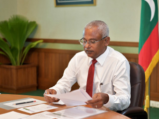 ރައީސުލްޖުމްހޫރިއްޔާ އިބްރާހީމް މުޙައްމަދު ޞާލިޙް