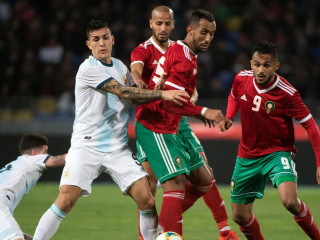 އާޖެންޓީނާ އާއި މޮރޯކޯ ވާދަކުރި މެޗުގެ ތެރެއިން