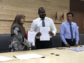 ހަތަރު ރަަށެއްގެ ފެނާއި ނަރުދަމާ ނިޒާމް ޤާއިމްކުރުމަށް އެއްބަސްވުމުގައި ސޮއިކުރުން