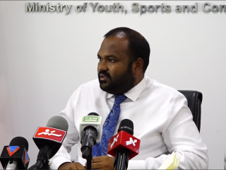 އެކްޓިން ޔޫތު މިނިސްޓަރ އަލީ ވަހީދު