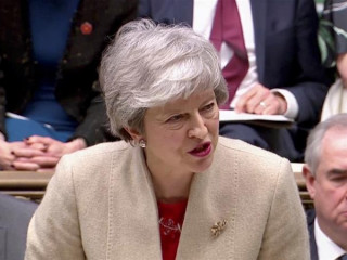 ތިންވަނަ ފަހަރަށް ހުށައެޅުމުން ވެސް މޭގެ ބްރެކްސިޓް އެއްބަސްވުން ފާހެއް ނުވި