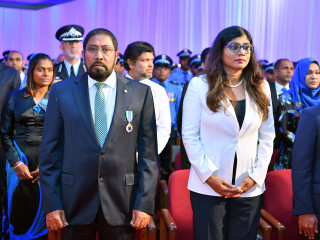 ޑިފެންސް މިނިސްޓަރު މާރިޔާއާ ޖޭޕީގެ ލީޑަރު ގާސިމް އިބްރާހިމް