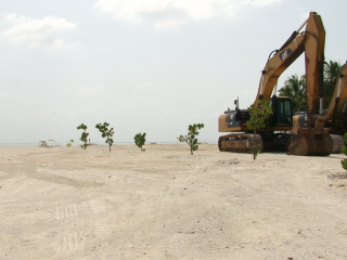 MTCC has begun bringing in equipment for the project