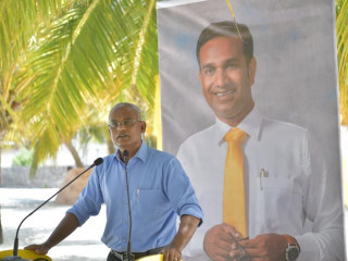 ރައީސް ސާލިހު ނޮޅިވަރަންފަރުގައި ވާހަކަ ދައްކަވަނީ