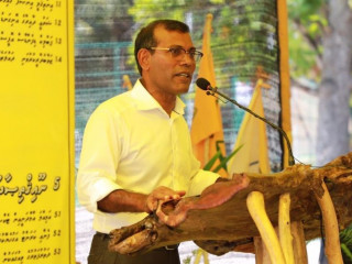 ރައީސް ނަޝީދު ވާހަކަފުޅު ދައްކަވަނީ