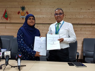 ޕްލޭނިންގ މިނިސްޓްރީއާއި އެމްޓީސީސީ މެދުގައި  ހިމަންދޫ ބަނދަރު ހެދުމުގެ އެއްބަސްވުމުގައި ސޮއިކުރުން