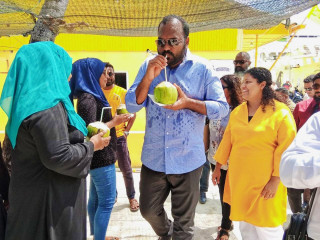 ޖީހާންގެ ކެމްޕެއިންގައި ބައިވެރިވަޑައިގަތުމަށް އަލީ ވަހީދު ހިންނަވަރަށް ކުރެއްވި ދަތުރުފުޅުގެ ތެރެއިން