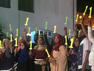 ހޯރަފުށީ ދާއިރާގެ އެމްޑީޕީގެ ކެންޑިޑޭޓަށް ތާއިދު ހޯދުމަށް ބޭއްވި ހަރަކާތުގެ ތެރެއިން