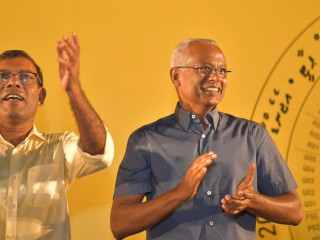 ކާމިޔާބީގެ އުފާ ފާޅު ކުރުމަށް އެމްޑީޕީ ބޭއްވި އެއްވުމުގައި ރައީސް ސޯލިހާއި ރައީސް ނަޝީދު