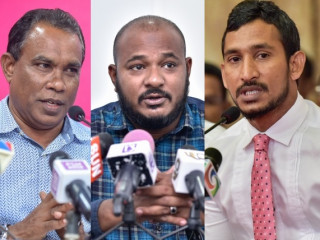 ނާކާމިޔާބުވެވަޑައިގެންނެވި ތިން މެމްބަރުން