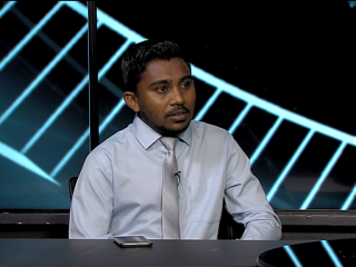 ފަލަސުރުހީ ޕްރޮގްރާމްގައި ހުވަދޫ އަތޮޅު އުތުރުބުރީ އަތޮޅު ކައުންސިލްގެ ރައީސް އަހްމަދު ފުއާދު ވާހަކަ ދައްކަވަނީ