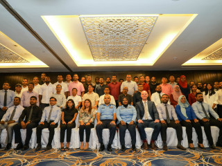 The workshop is organized by the Maldives Police Service
